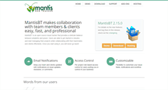 Desktop Screenshot of git.mantisbt.org