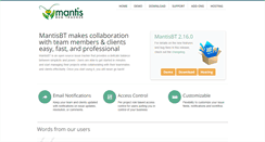 Desktop Screenshot of mantisbt.org